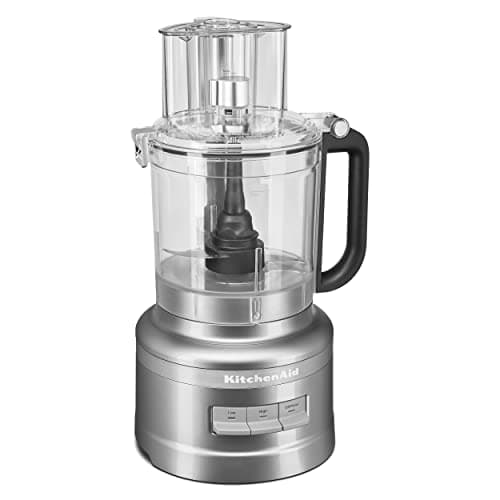 KitchenAid 13 Cup Food Processor, Contour Silver (Renewed)
