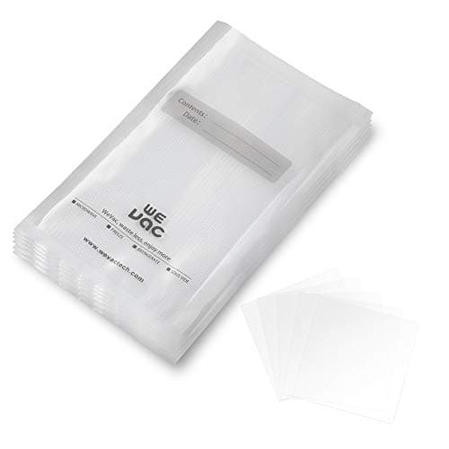 Wevac Vacuum Sealer Bags 100 Pint 6x10 Inch for Food Saver, Seal a Meal, Weston