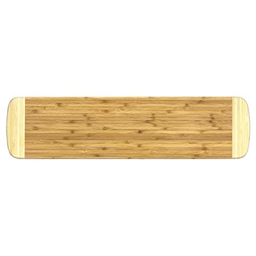 Totally Bamboo Palaoa Bread Serving & Cutting Board, Great for Charcuterie and Appetizer Spreads, 23" x 6"