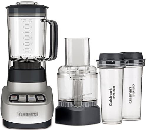 Cuisinart BFP-650 1 HP Blender/Food Processor, Silver, 3_cup