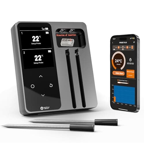 Meater Thermometer Wireless, 2 Probes Bluetooth Meat Thermometer