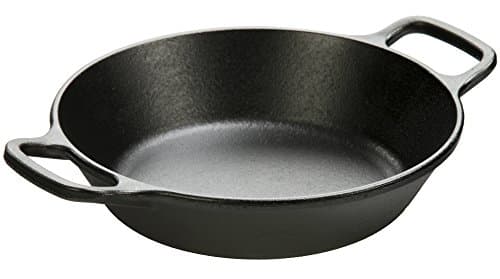 Lodge 8 Inch Pre-Seasoned Cast Iron Skillet - Dual Assist Handles - Use in the Oven, on the Stove, on the Grill, or Over a Campfire - Black