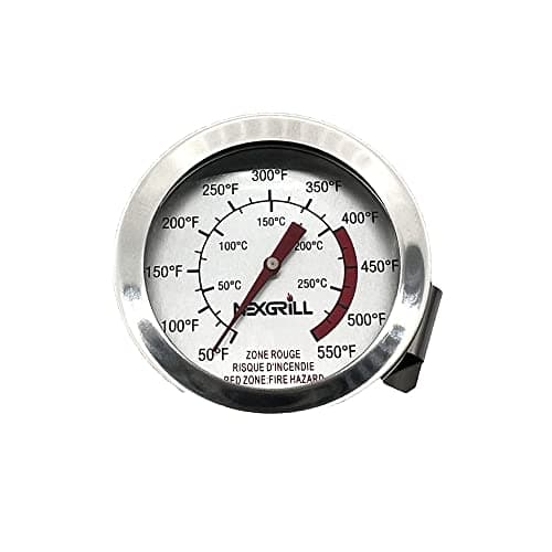 Nexgrill Deep Fry Thermometer – 5" Stainless Steel Instant Read with Pot Clip – Fish, Meat & Oil Thermometer for Frying, BBQ, Grilling – Up to 550°F – 660-0009