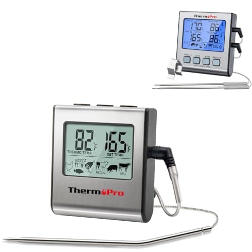 ThermoPro TP16 Large LCD Digital Cooking Food Meat Thermometer+ThermoPro TP17 Dual Probe Digital Cooking Meat Thermometer
