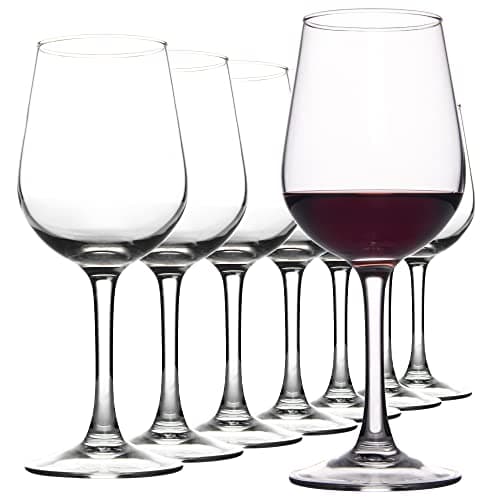 FAWLES Fully Tempered Wine Glasses (Set of 8)