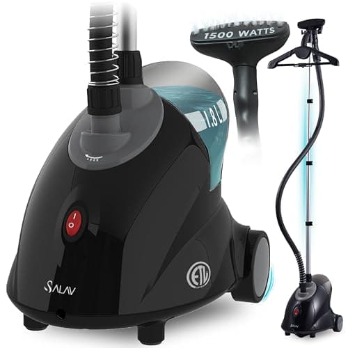 SALAV GS18-DJ Standing Garment Steamer with Roll Wheels