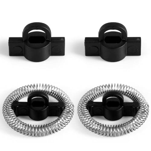 4pcs Milk Frother & Warmer Set for Secura, Electric Milk Frother Replacement Whisks Compatible with Secura Models MMF-015 MMF-003 MMF-003B (250ml) and MMF-603 MMF-615(500ml)