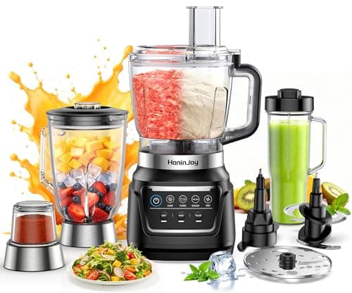 HoninJoy All-in-One Blender & Food Processor, 10‑in‑1