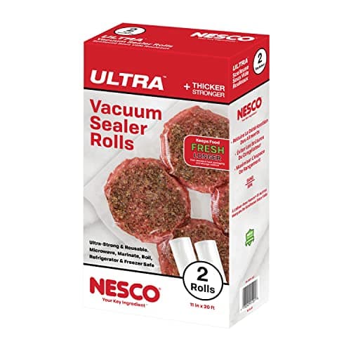 Nesco Heavy Duty Vacuum Sealer Roll- 11" x 20' 2 Roll